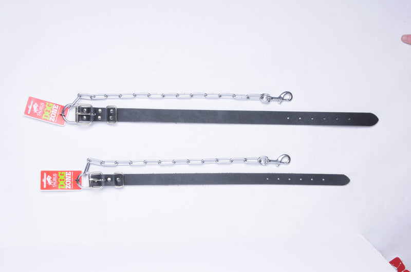 Leather Drovers Collar with Top Dee 30mm x 660mm