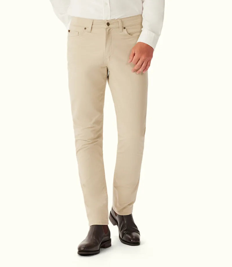 RMW Loxton Jean 5 Pocket - Bone