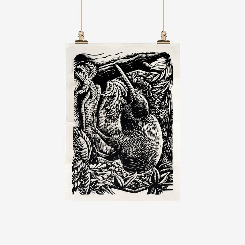 E. Mervyn Taylor Tea Towel - Kiwi