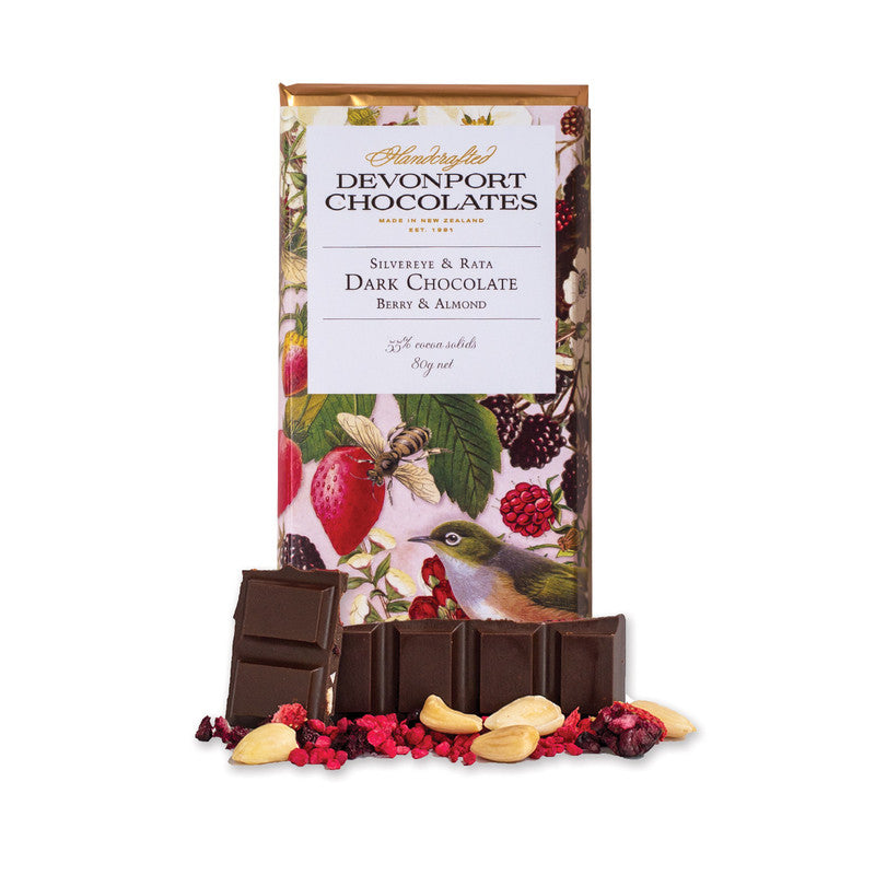Devonport Dark Chocolate Berry and Almond - 80g