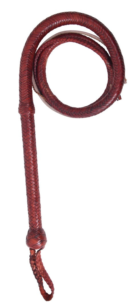 Double Hill Cowhide Bull Whip 12 Plait