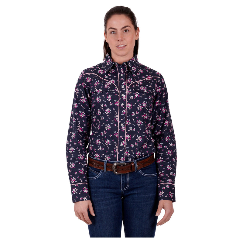 Wrangler Womens Norah Long Sleeve Shirt