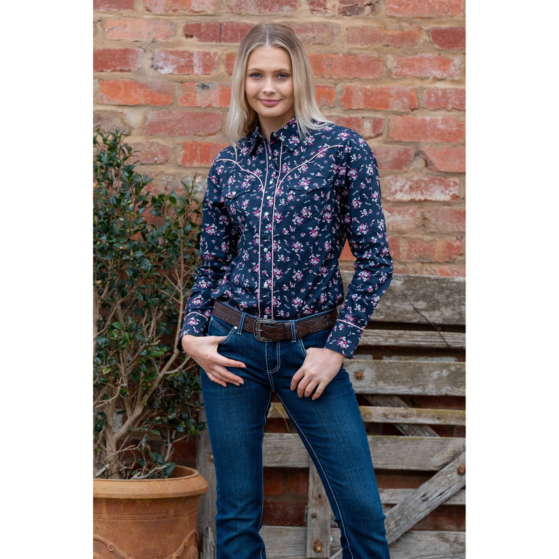 Wrangler Womens Norah Long Sleeve Shirt