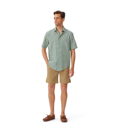 RMW Classic/Hervey SS Shirt - Green/White