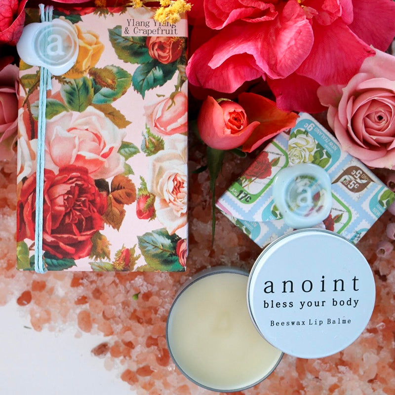 Anoint Ylang Ylang and Grapefruit Lotion Bar and Tin Set