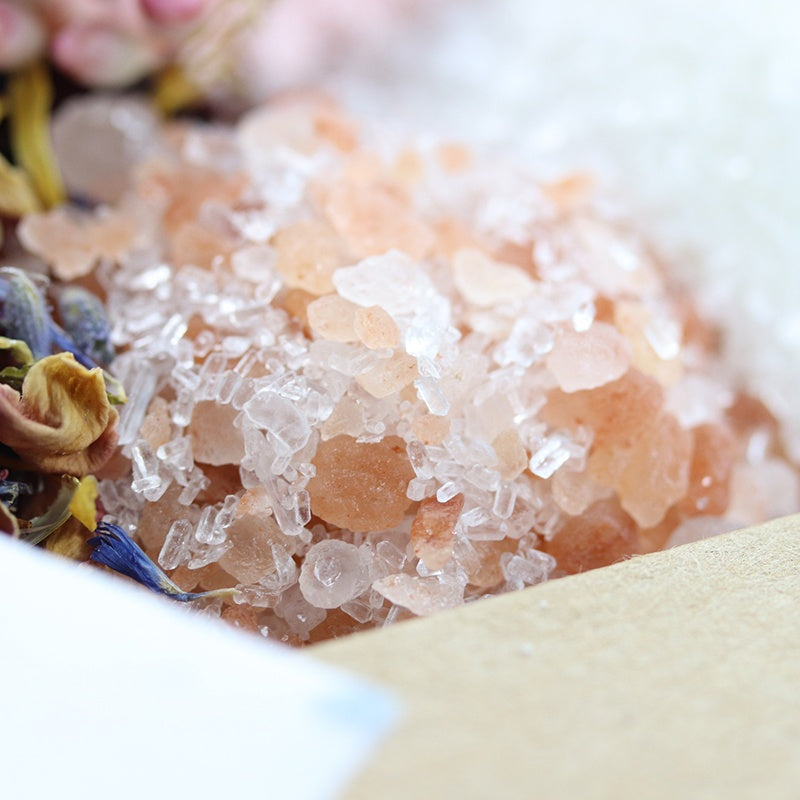 Anoint Pink Bath Salts Bottle