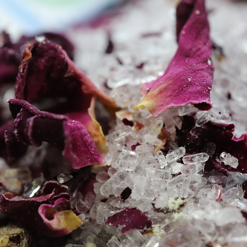Anoint Rose Bath Salts Bottle