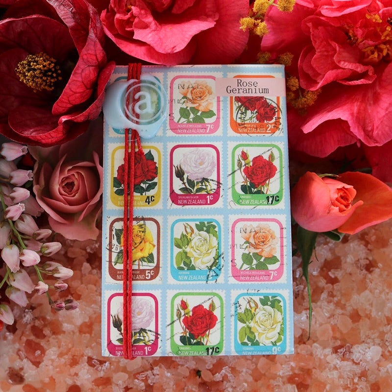 Anoint Rose Geranium Lotion Bar and Tin Set