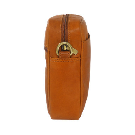Baron Compact Leather Crossbody Hand Bag