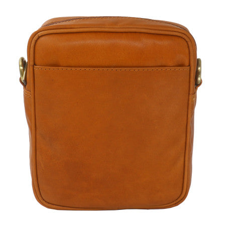 Baron Compact Leather Crossbody Hand Bag