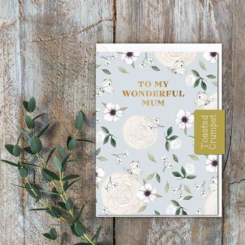 Toasted Crumpet - To My Wonderful Mum - Mothers Day Mini Card