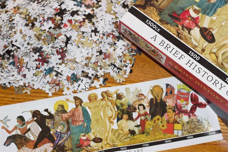 The Unemployed Philosophers Guild - A Brief History of Art - 1000 Pce Puzzle