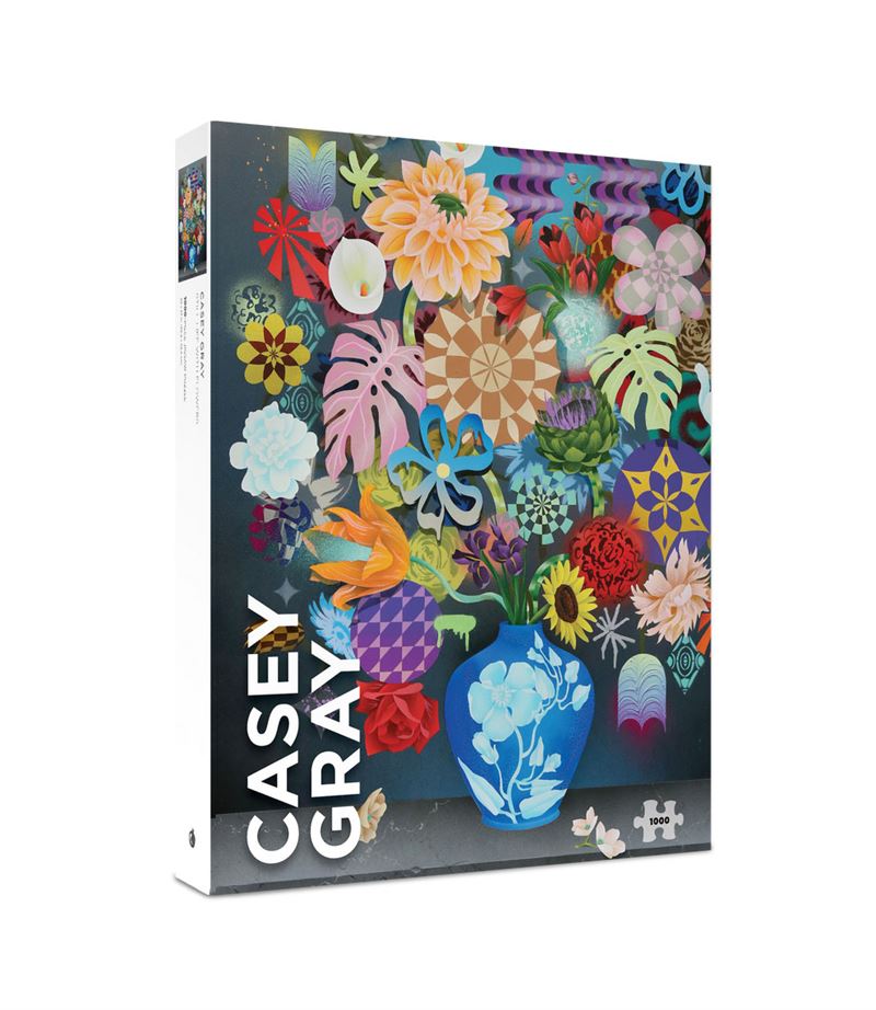 Pomegranate - Still Live With Flowers - 1000 Pce Puzzle