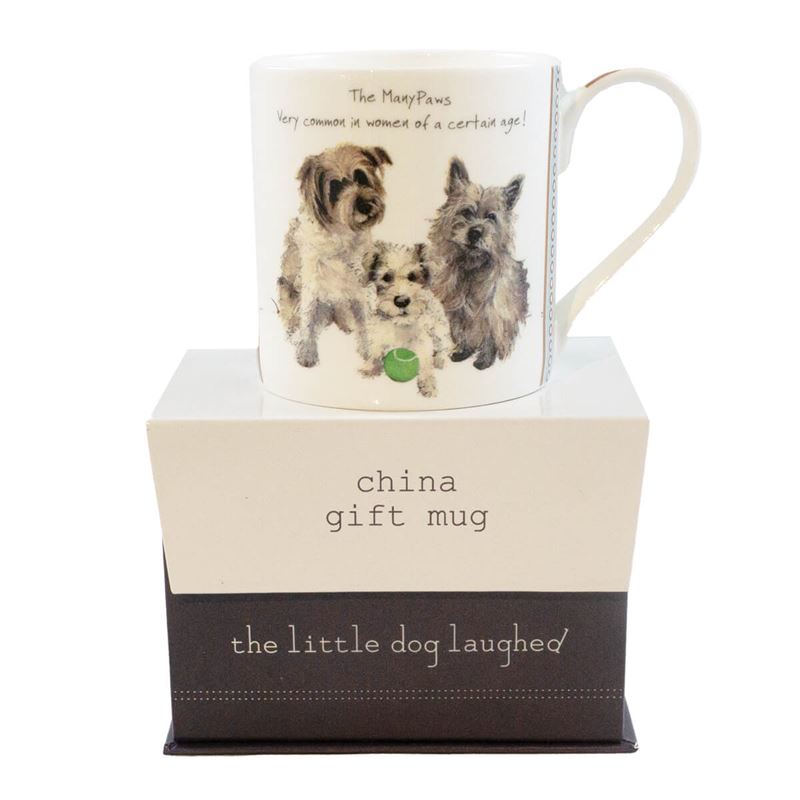 Little Dog Laughed - Manypaws - Boxed Mug