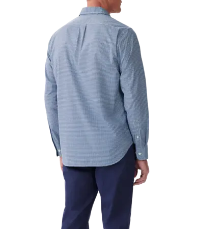 RMW Regular/Collins Shirt - Green Blue White