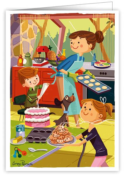 Quire Publishing - Baking Time - Card