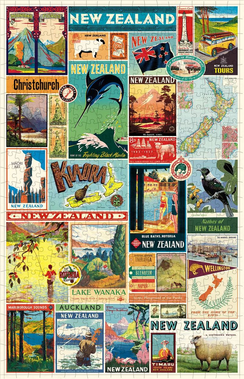 NZ Images 500 Pce Vintage Puzzle