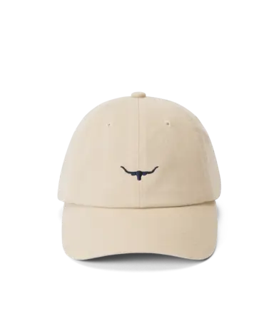RMW Mini Longhorn Twill Cap - Ecru