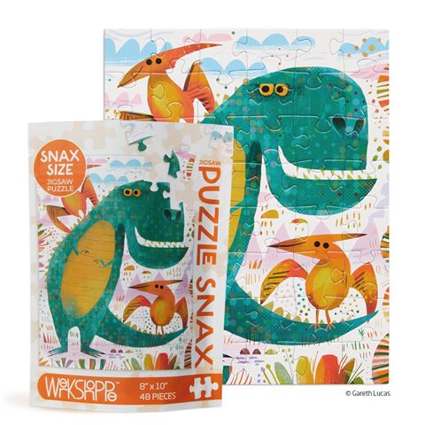 WerkShoppe - T Rex & Friends 48 Pce - Puzzle Snax