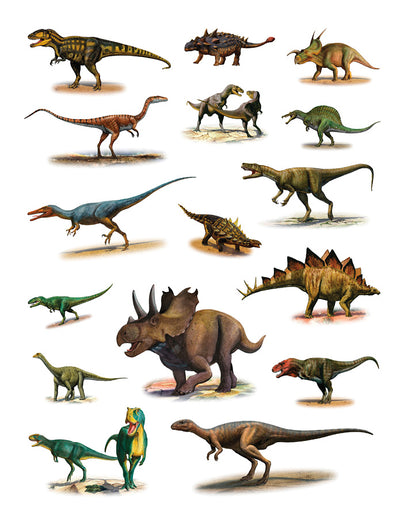 Pomegranate - Dinosaurs - Sticker Book