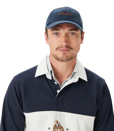 RMW Longhorn Chainstitch Twill Cap - Navy