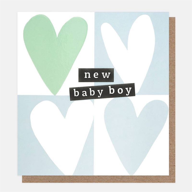 Caroline Gardner - New Baby Boy - Baby Card