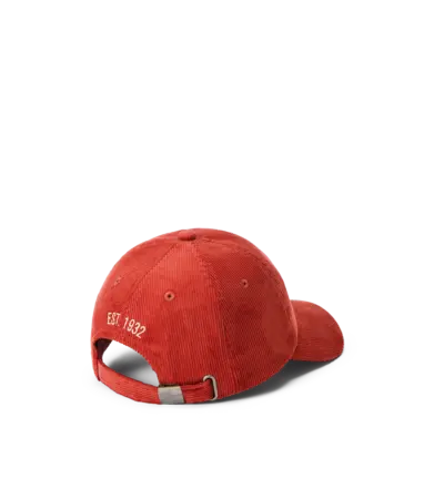 RMW Script Longhorn Cord Cap - Crimson