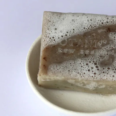 Botanical Hand Made Soap - Peppermint and Manuka Leaf
