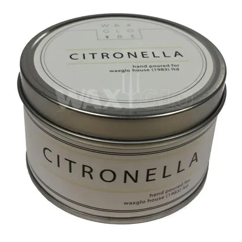 Uncle Zitos Wax Filled Tin - Citronella and Fresh Lemons 80x50mm