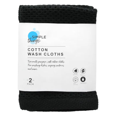 Simple Things Cotton Wash Cloth 2PK