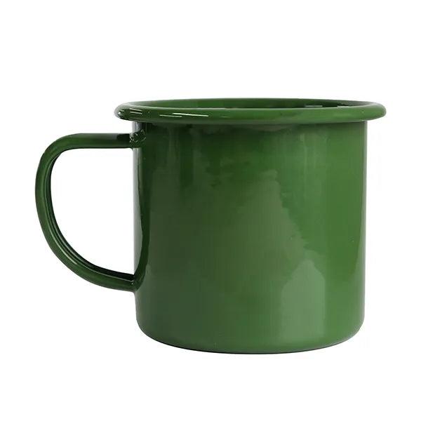 Hunt and Gather Enamel Mug - Hunter Green - 350ml