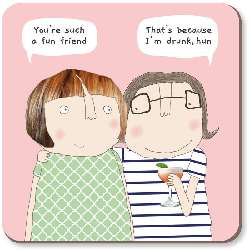 Rosie Made A Thing - Fun Friend - Coaster