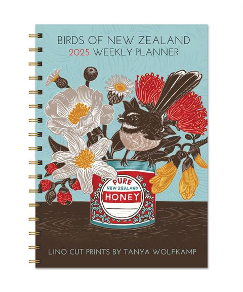 Wolfkamp and Stone - New Zealand - 2025 Weekly Planner