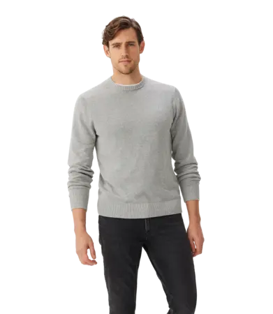 RMW Howe Cotton Sweater - Steel Grey
