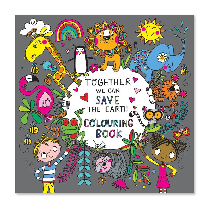 Rachel Ellen - Save The Earth - Colouring Book