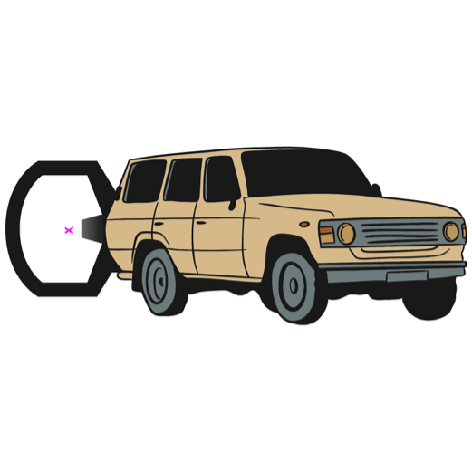 Moana Rd Metal Bottle Opener Land Cruiser