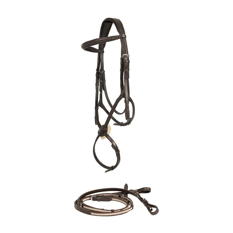 Horze Prescott Grackle Noseband Bridle
