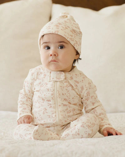 Quincy Mae - Zip Long Sleeve Sleeper Footie - French Garden