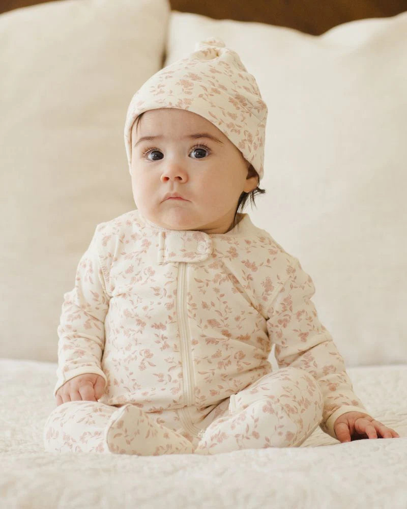 Quincy Mae - Zip Long Sleeve Sleeper Footie - French Garden