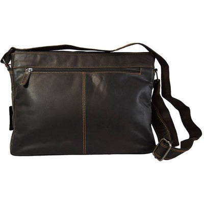 Greenwood Leather Laptop Bag - Brown