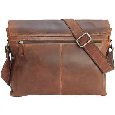 Greenwood Leather Laptop Bag - Sandal