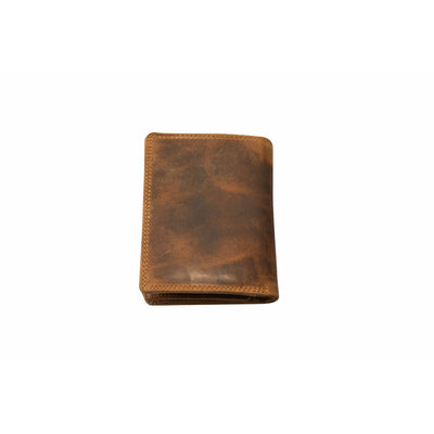 Greenwood Leather RFID Wallet - Camel