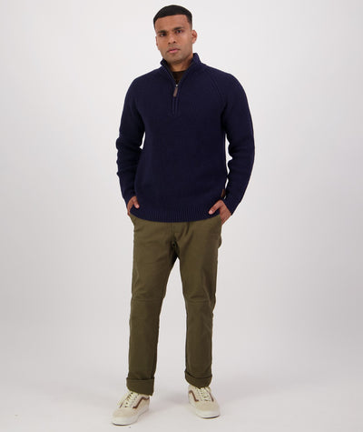 Swanndri Chalky Island Waffle Jumper