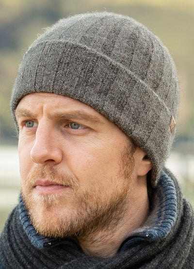 Noble Wilde Possum Merino Ribbed Beanie