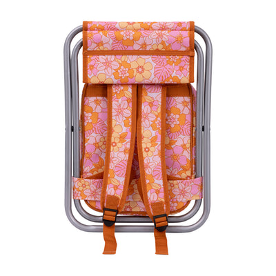 Picnic Cooler Chair - Retro Floral