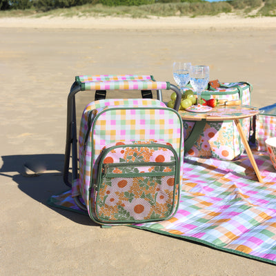 Picnic Cooler Chair - Spring Floral