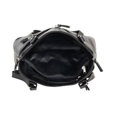 Greenwood Arden Leather Tote - Black Work and Travel Bag
