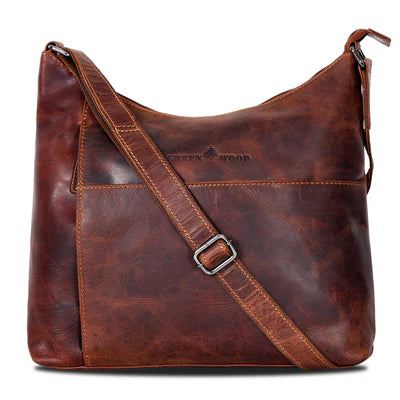 Greenwood Layla Leather Shoulder Bag - Sandal