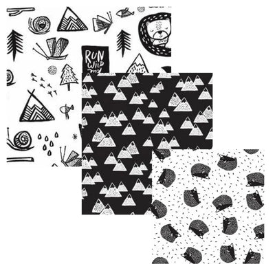 Hexton Bee Co Beeswax Food Wrap Starter Pack - Small/Medium/Large