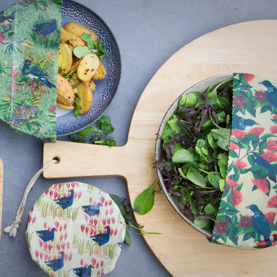 Hexton Bee Co Beeswax Food Wrap Starter Pack - Small/Medium/Large